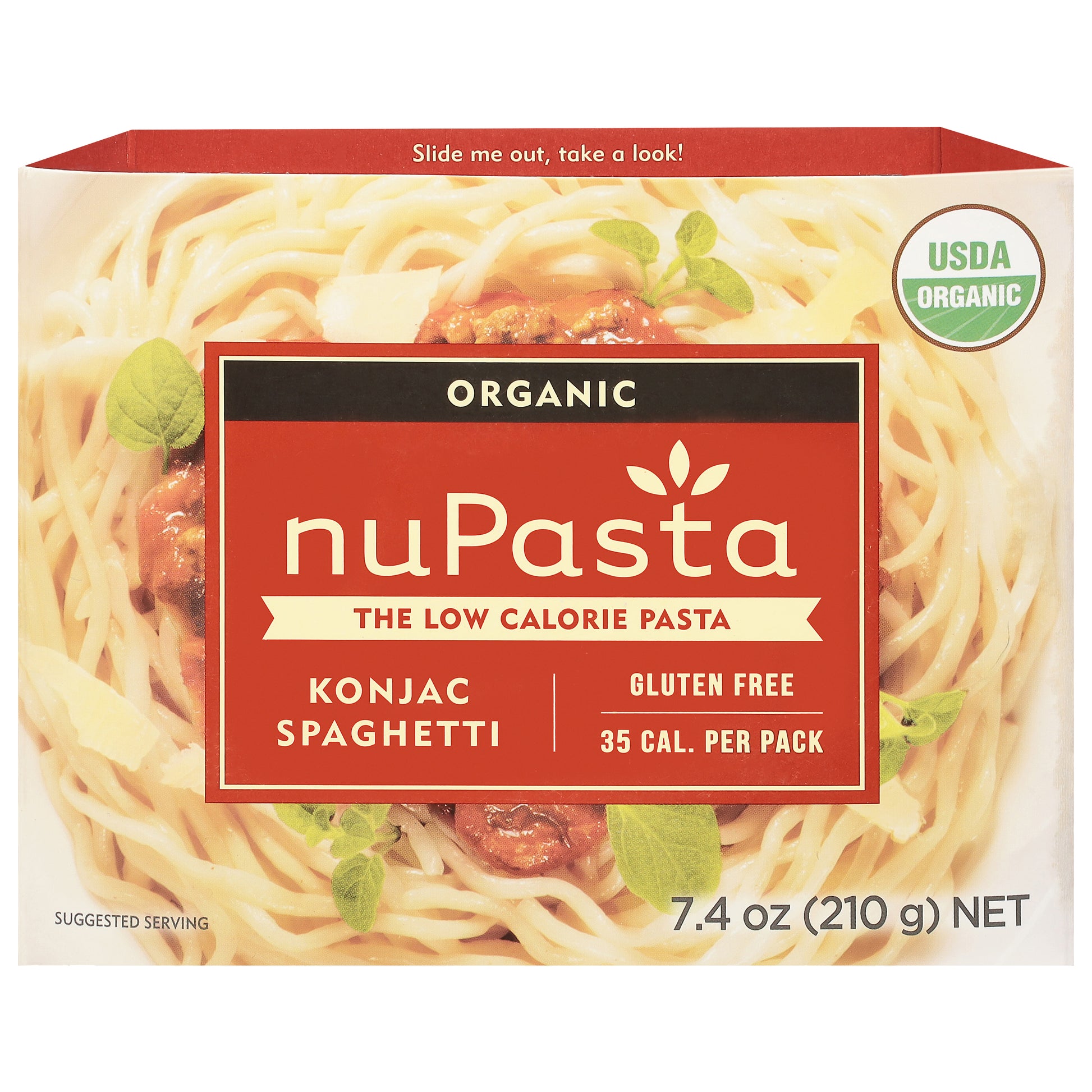 Nupasta Pasta Konjac Spaghetti 7.4 oz (Pack Of 8)