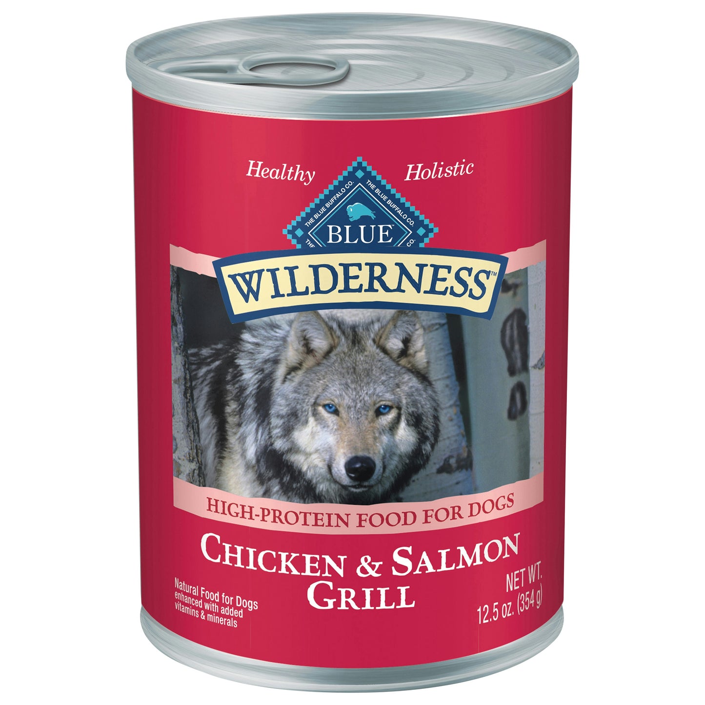 Blue Buffalo Food Dog Salmon Chicken 12.5 Oz Pack of 12