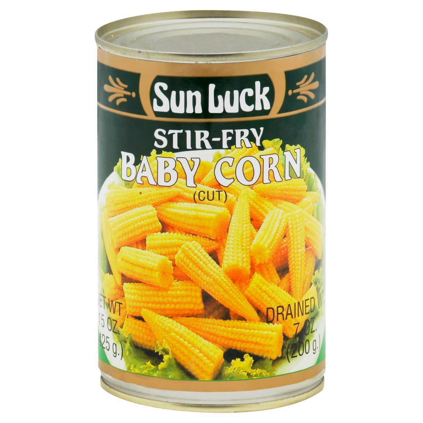 Sun Luck Corn Baby Stir Fry 15 oz (Pack of 6)