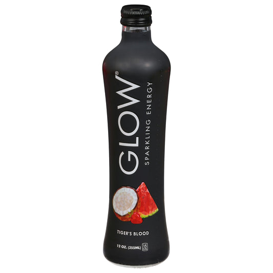 Glow Beverages Energy RTD Tangerine 12 Fl Oz (Pack of 12)