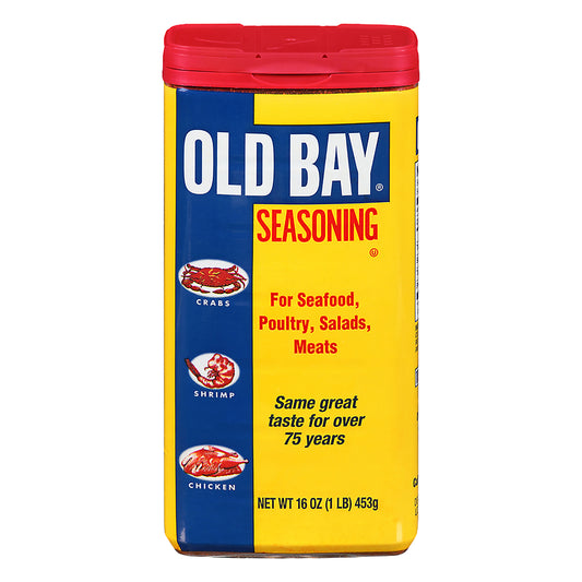 Old Bay Seasoning Seasoning Old Bay 16 oz (Pack Of 8)