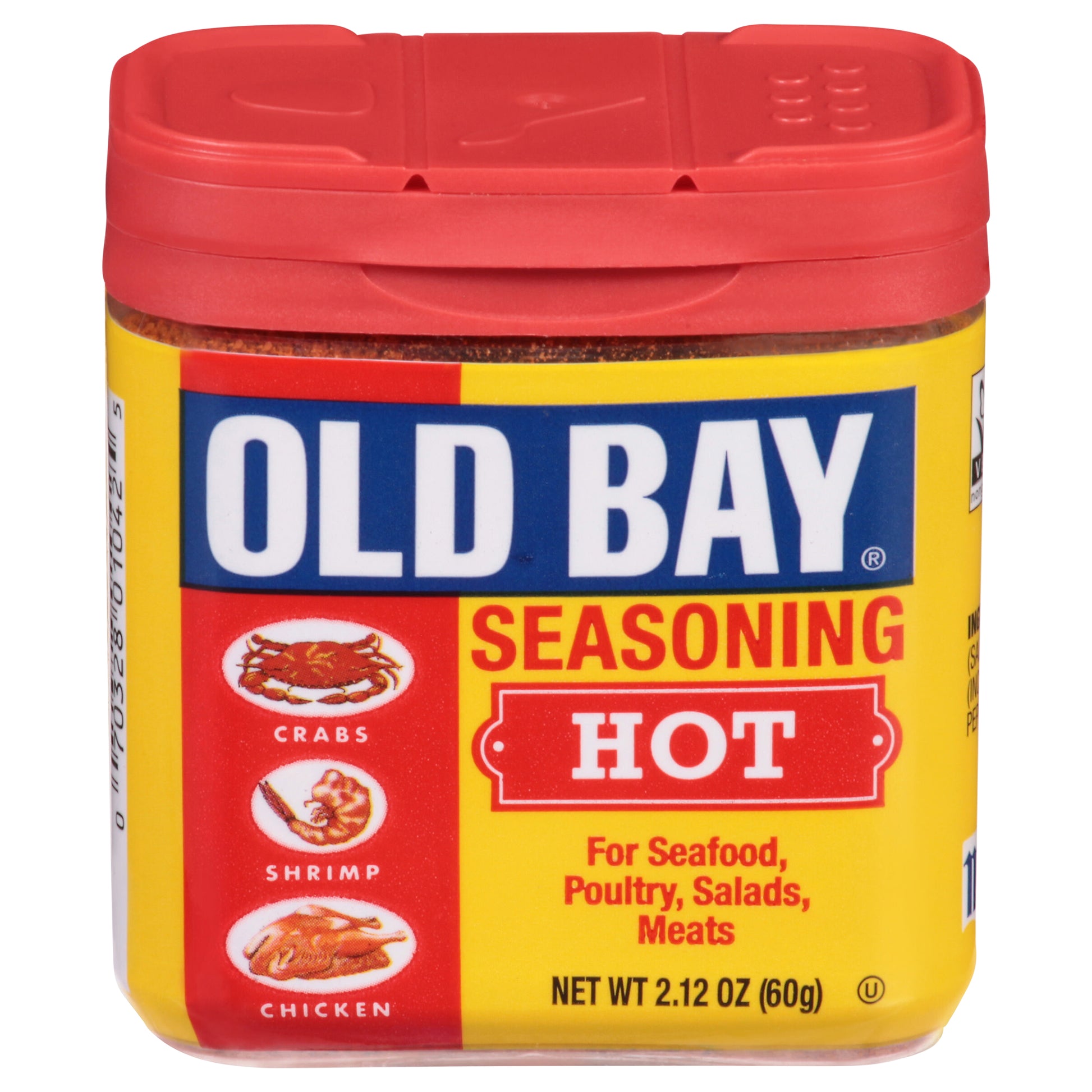 Old Bay Seasoning Hot 2.12 oz (Pack Of 12)