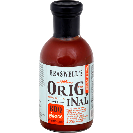 Braswell Sauce Bbq Original 13.5 Oz (Pack Of 6)