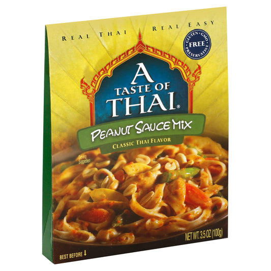 Taste Of Thai Mix Sauce Peanut 3.5 oz (Pack Of 6)