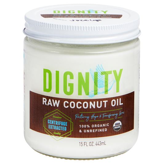 Dignity Coconuts Oil Coconut Raw Virgin Organic 15 Oz (Pack Of 6)