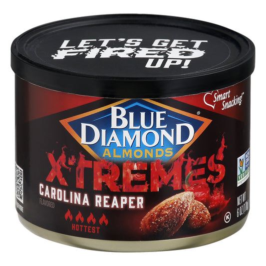 Blue Diamond Almond Xtreme Carolina Reaper 6 oz (Pack Of 12)