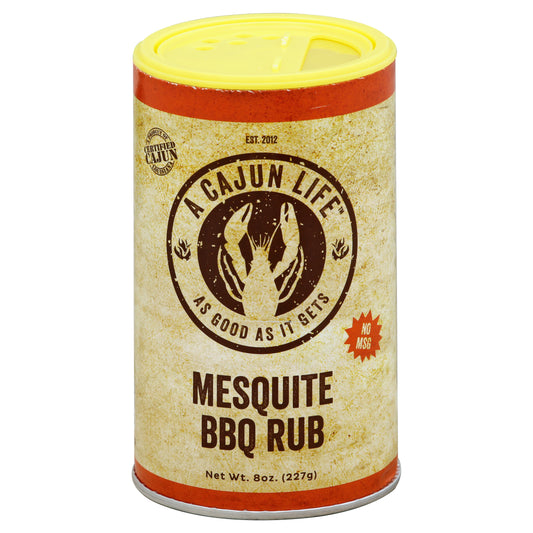 A Cajun Life Seasoning Mesquite BBQ 8 oz (Pack Of 6)