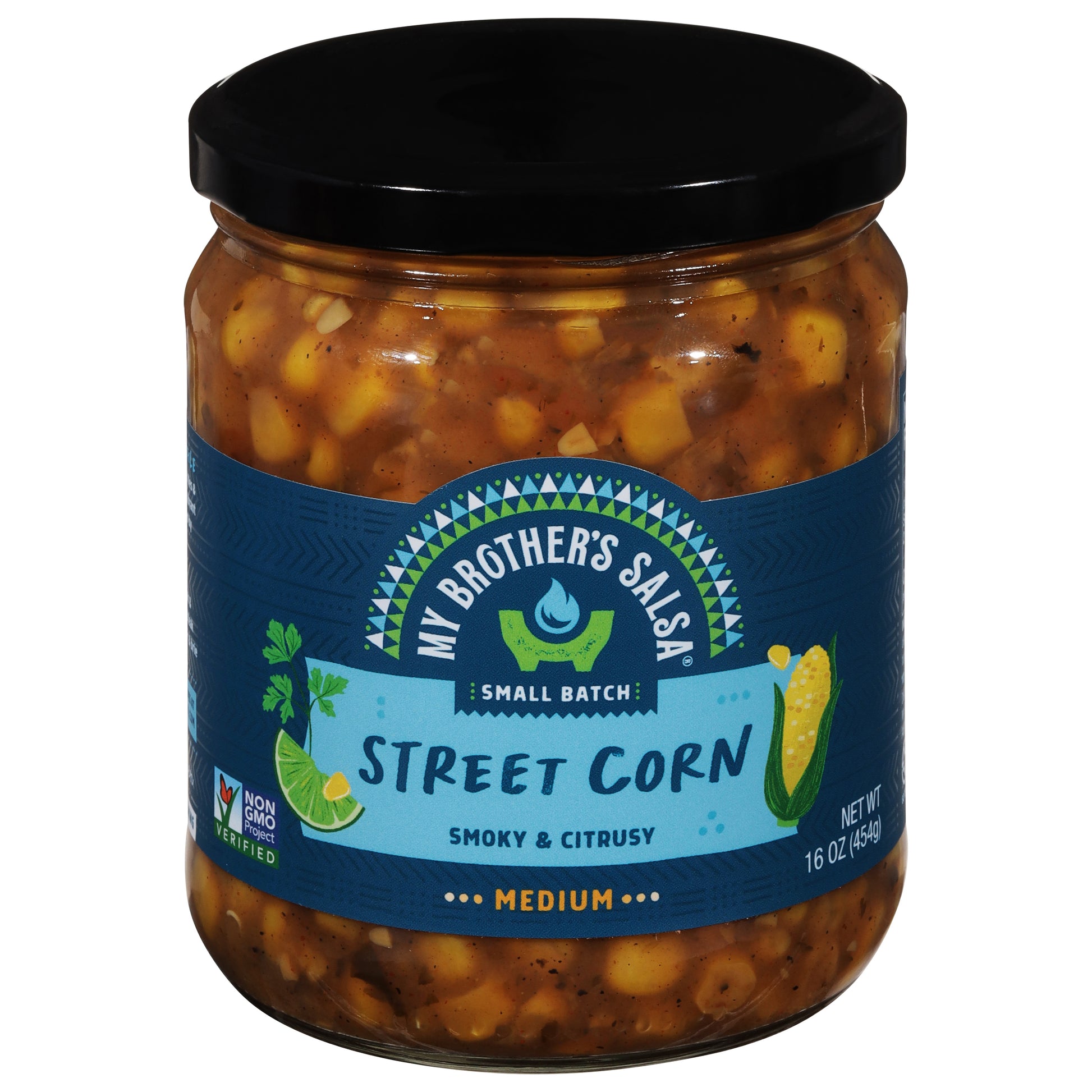 My Brothers Salsa Salsa Medium Street Corn 16 Oz (Pack Of 6)