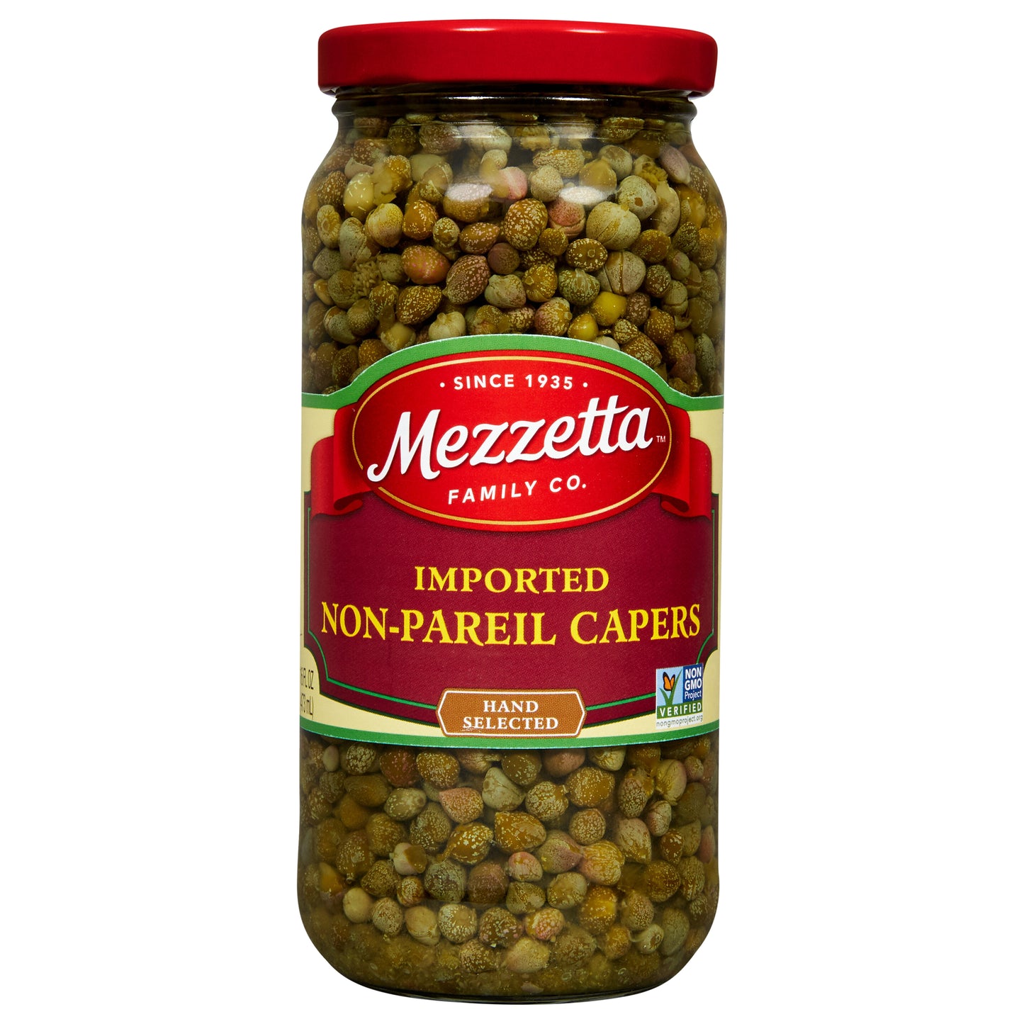 Mezzetta Caper Non Pareil 16 oz (Pack Of 6)