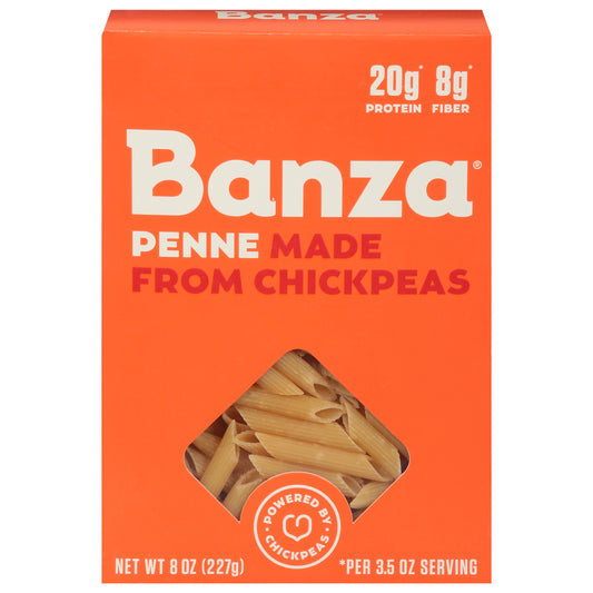 Banza Pasta Chickpea Penne 8 oz (Pack Of 6)