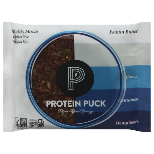 Protein Puck Bar Mighty Moxie 3.25 oz (Pack Of 16)