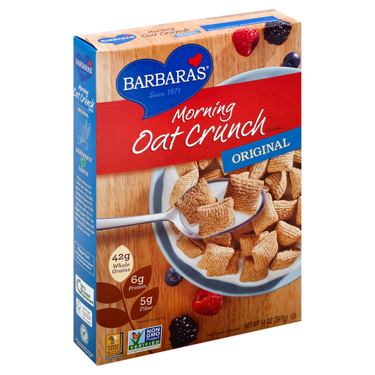 Barbaras Cereal Morning Oat Crunch O 14 oz (Pack Of 12)