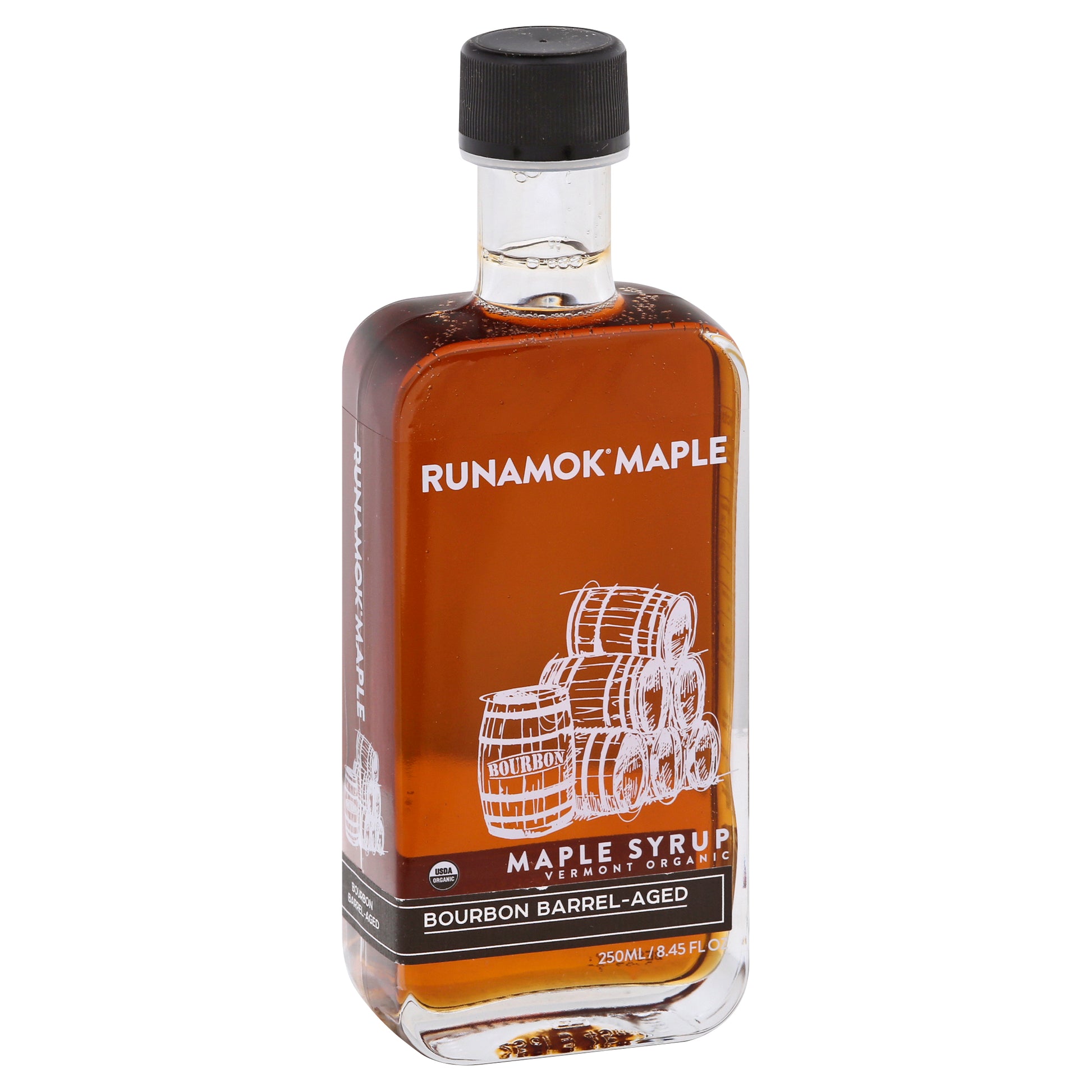 Runamok Maple Syrup Maple Bourbon Aged 8.45 Fl Oz (Pack Of 6)