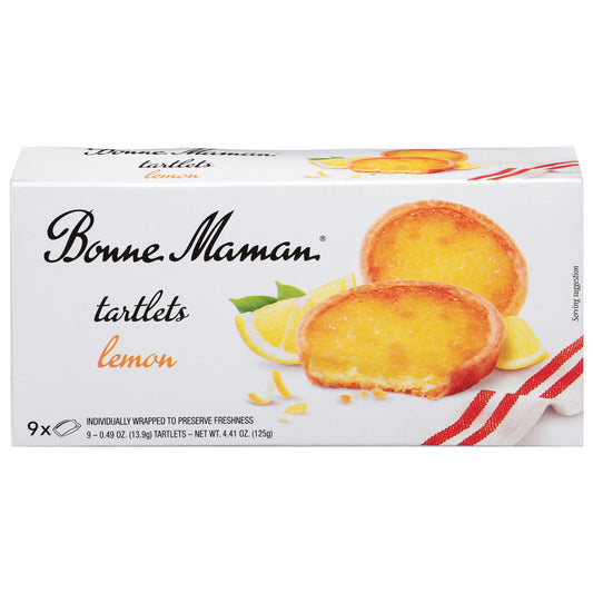 Bonne Maman Tartlets Lemon 4.41 Oz (Pack Of 12)