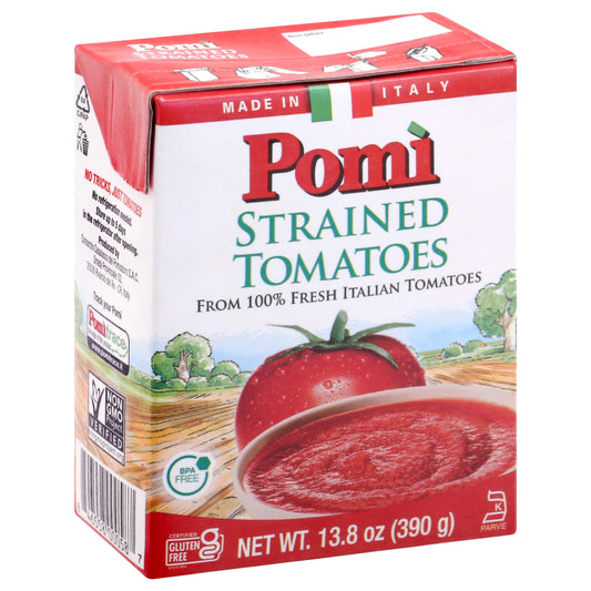 Pomi Tomatoes Strained 13.8 Oz Pack of 12