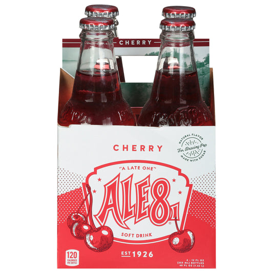 Ale 8 One Soda Cherry 48 Fo Pack of 6