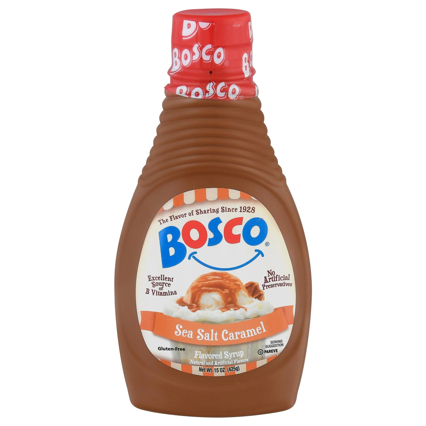 Bosco Syrup Sea Salt Caramel 15 oz (Pack Of 6)