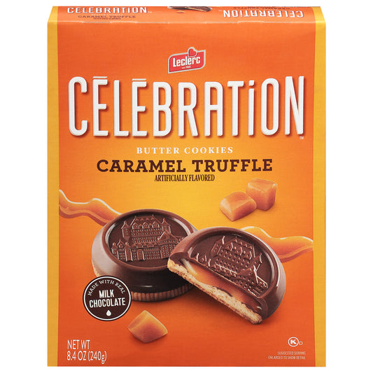 Celebration Cookies Truffle Caramel 8.4 oz (Pack Of 12)