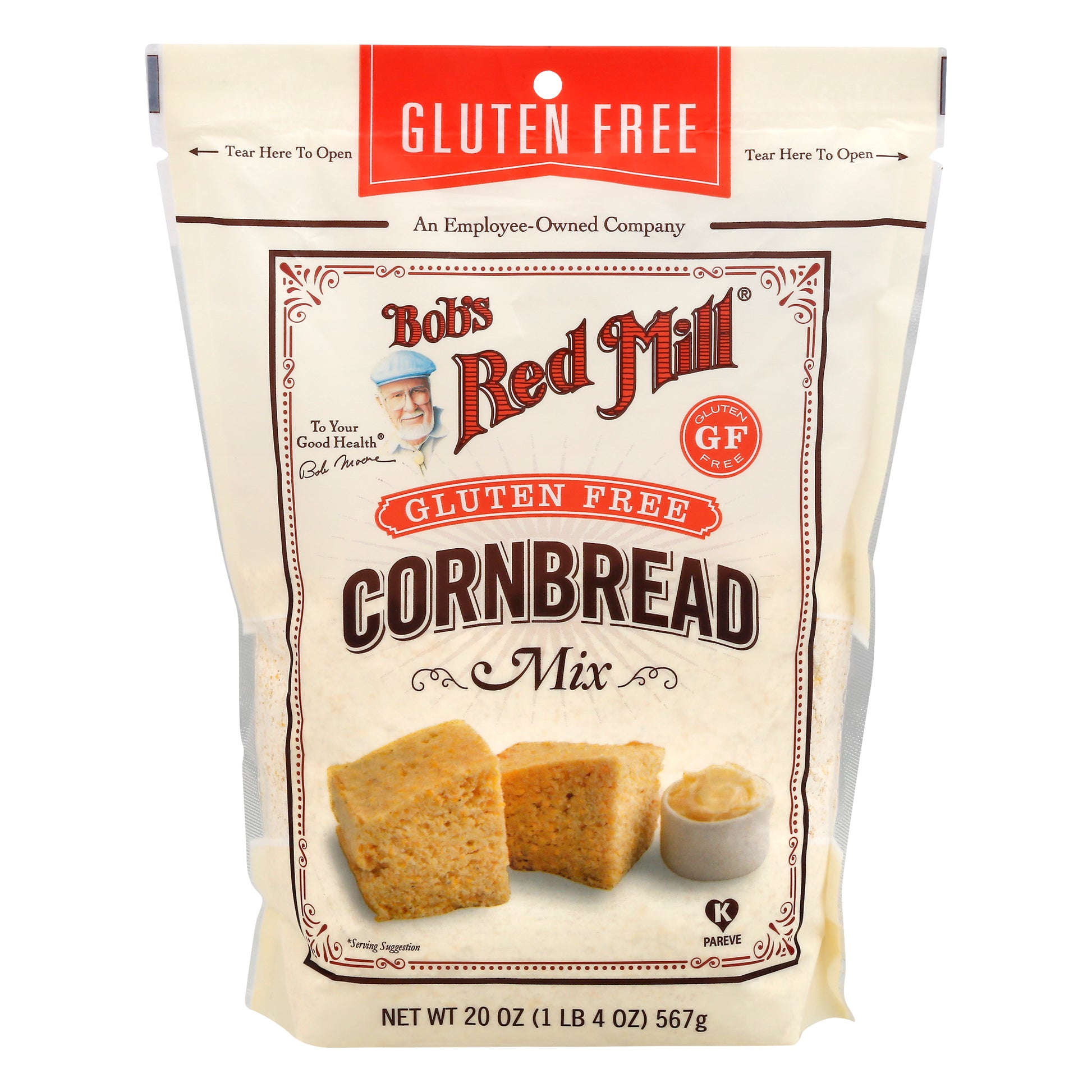 Bobs Red Mill Mix Cornbread 20 oz (Pack Of 4)