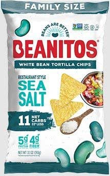 Beanitos Restaurant Style White Bean Tortilla Chips - 10 Ounce (Pack of 4)