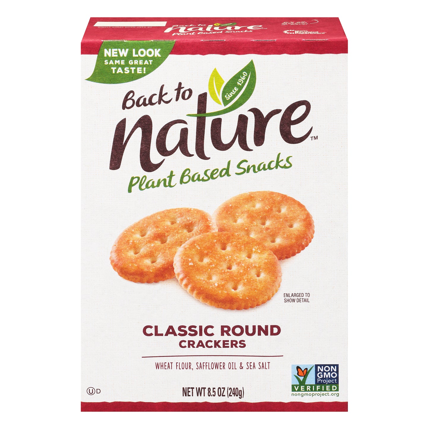 Back To Nature Cracker Classic Round 8.5 oz (Pack Of 6)