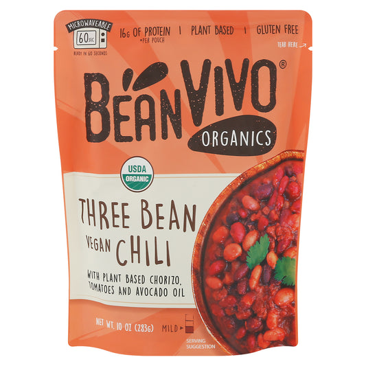 Beanvivo Chili Three Bean Vegan Organic 10 oz (Pack Of 6)