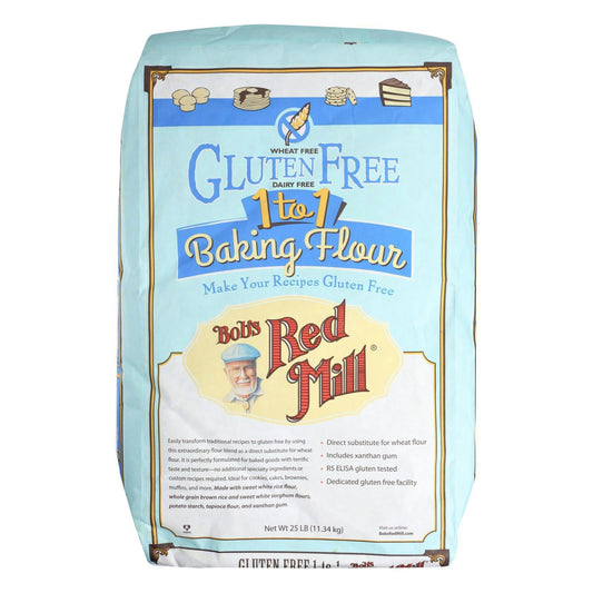 Bobs Red Mill Gluten Free 1to1 Baking Flour - 25lb bag