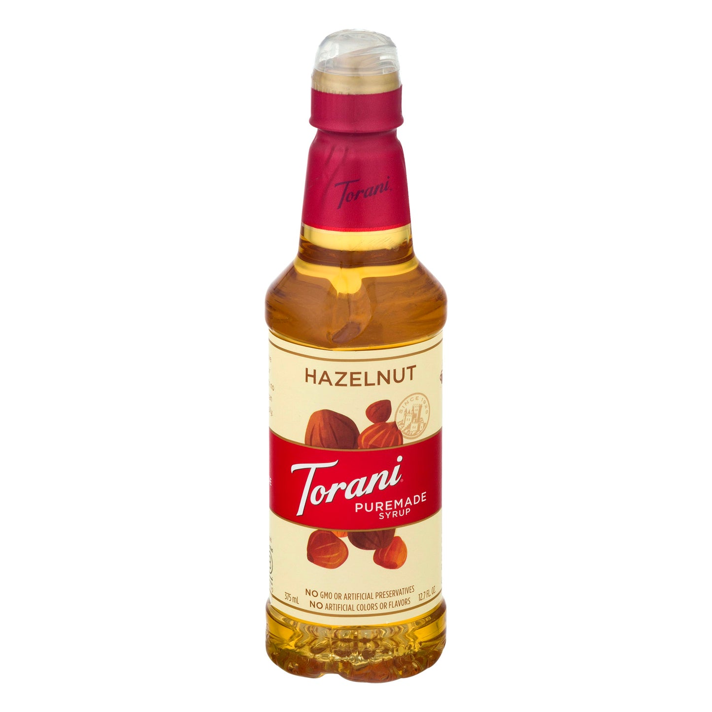 Torani Syrup Hazelnut Puremade 375 Ml (Pack of 4)