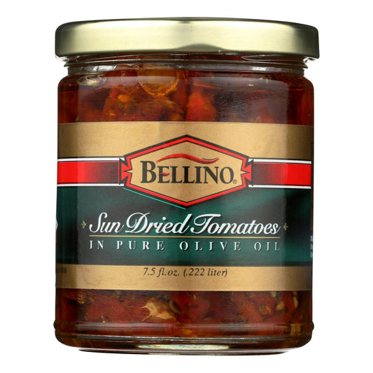 Bellino Sun Dried Tomatoes In Pure Olive Oil 7.5 oz (Pack of 12)