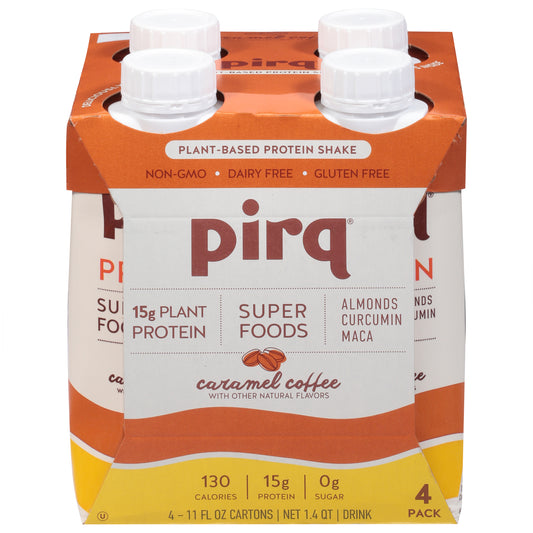 Pirq Plant Protein Caramel Coffee 44 FO (Pack Of 3)