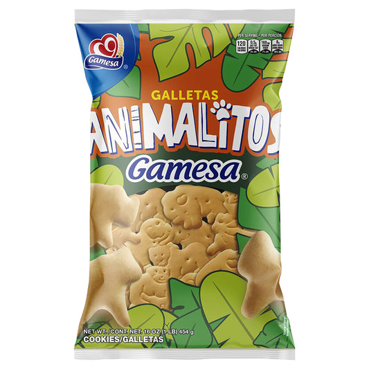 Gamesa Cookie Animalitos Large 16 oz (Pack Of 12)