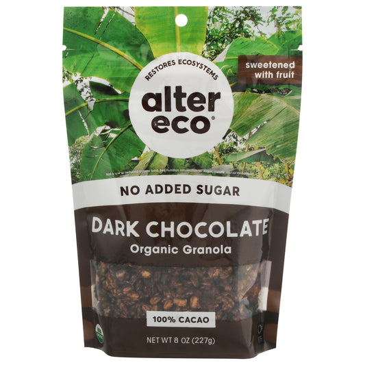 Alter Eco Granola Dark Chocolate 8 Oz (Pack Of 6)