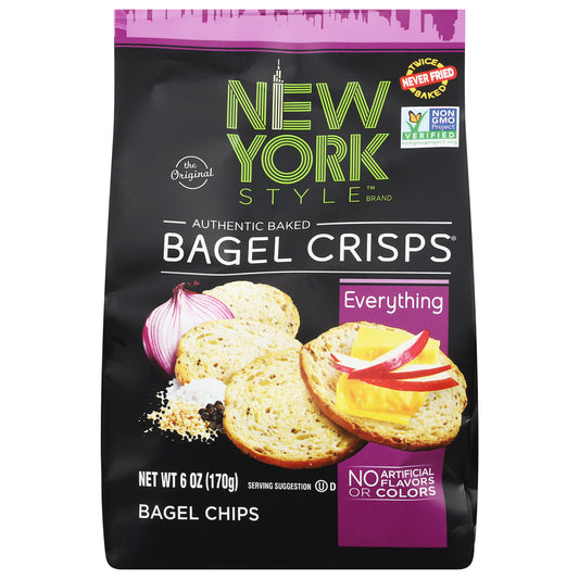 New York Style Bagel Crisp Everything 6 oz (Pack Of 6)