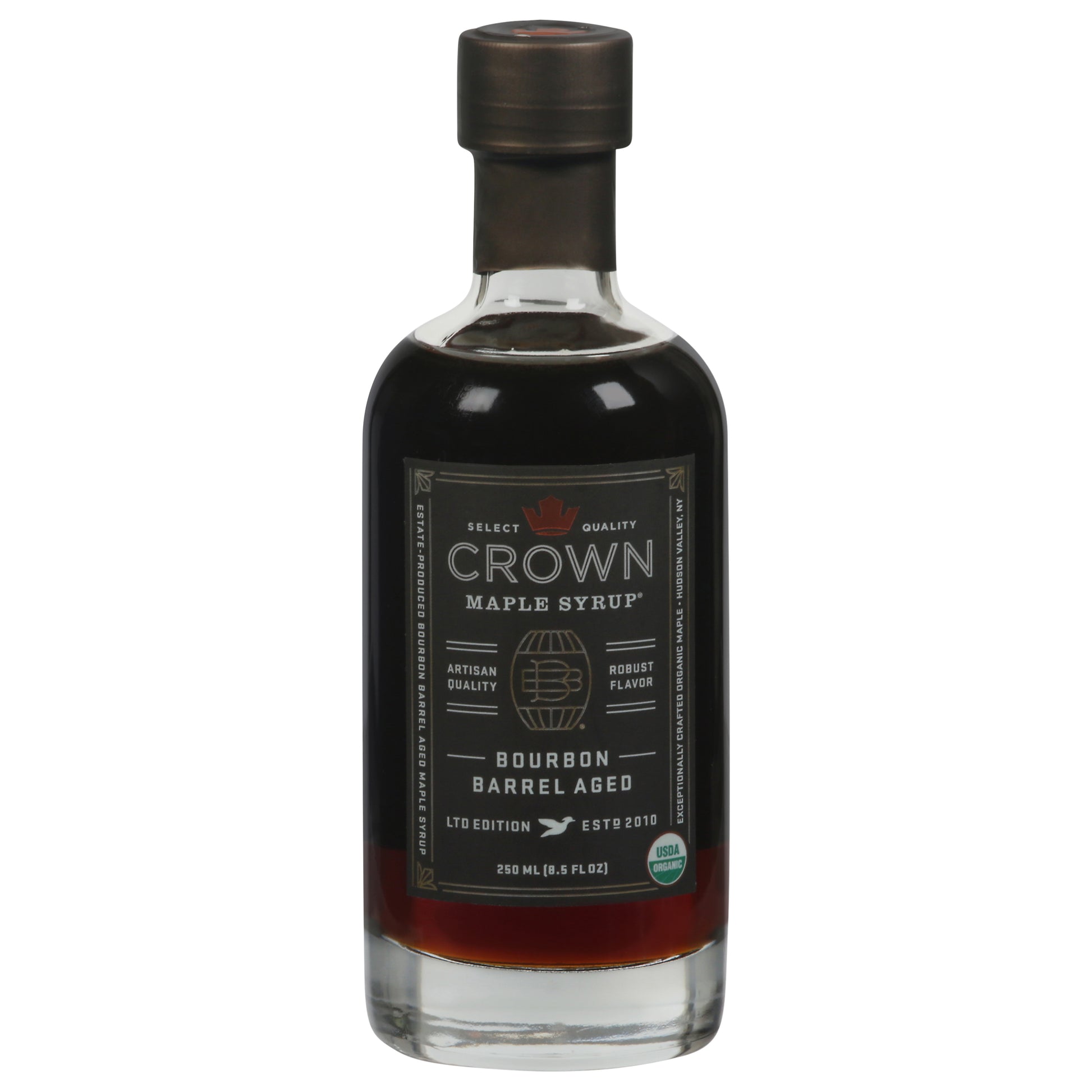 Crown Maple Syrup Maple Bourbon Barrel Age 8.5 FO (Pack Of 8)