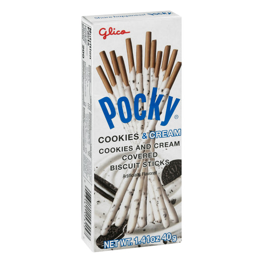 Glico Pocky Cookies And Cream 1.41 oz (Pack Of 20)