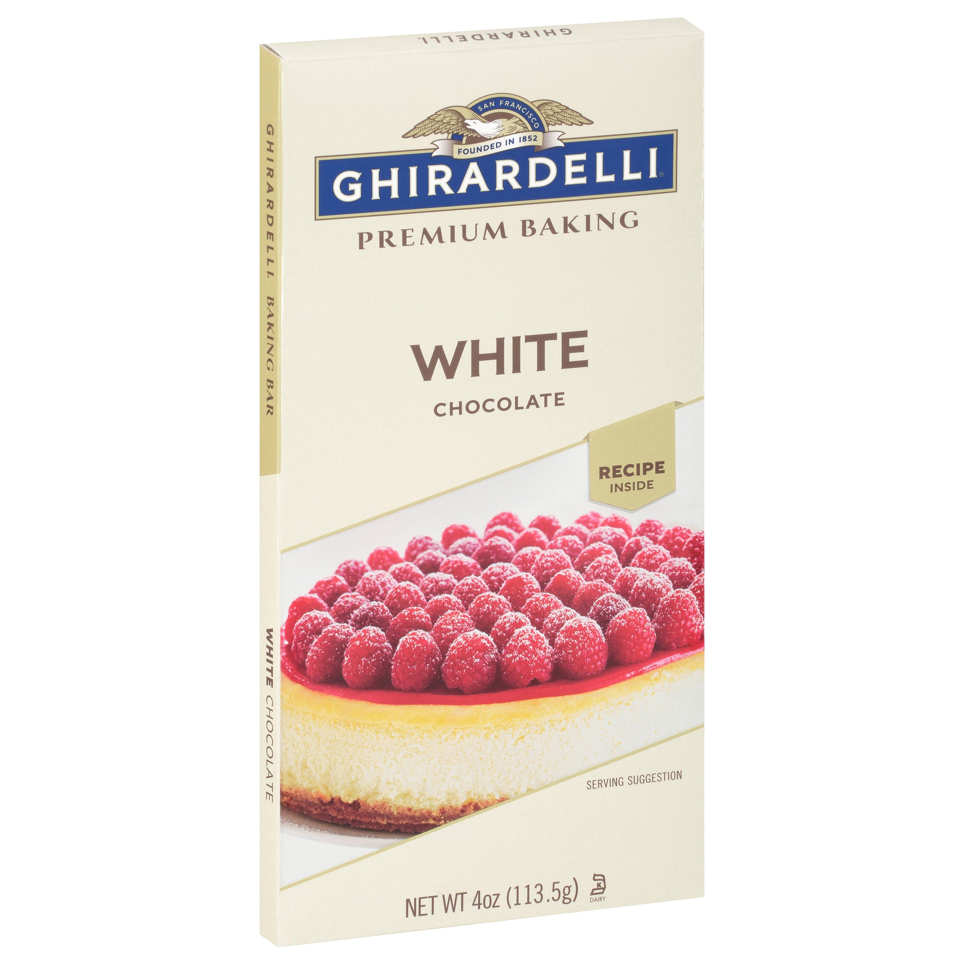 Ghirardelli Chocolate Baking Bar White 4 oz (Pack Of 12)