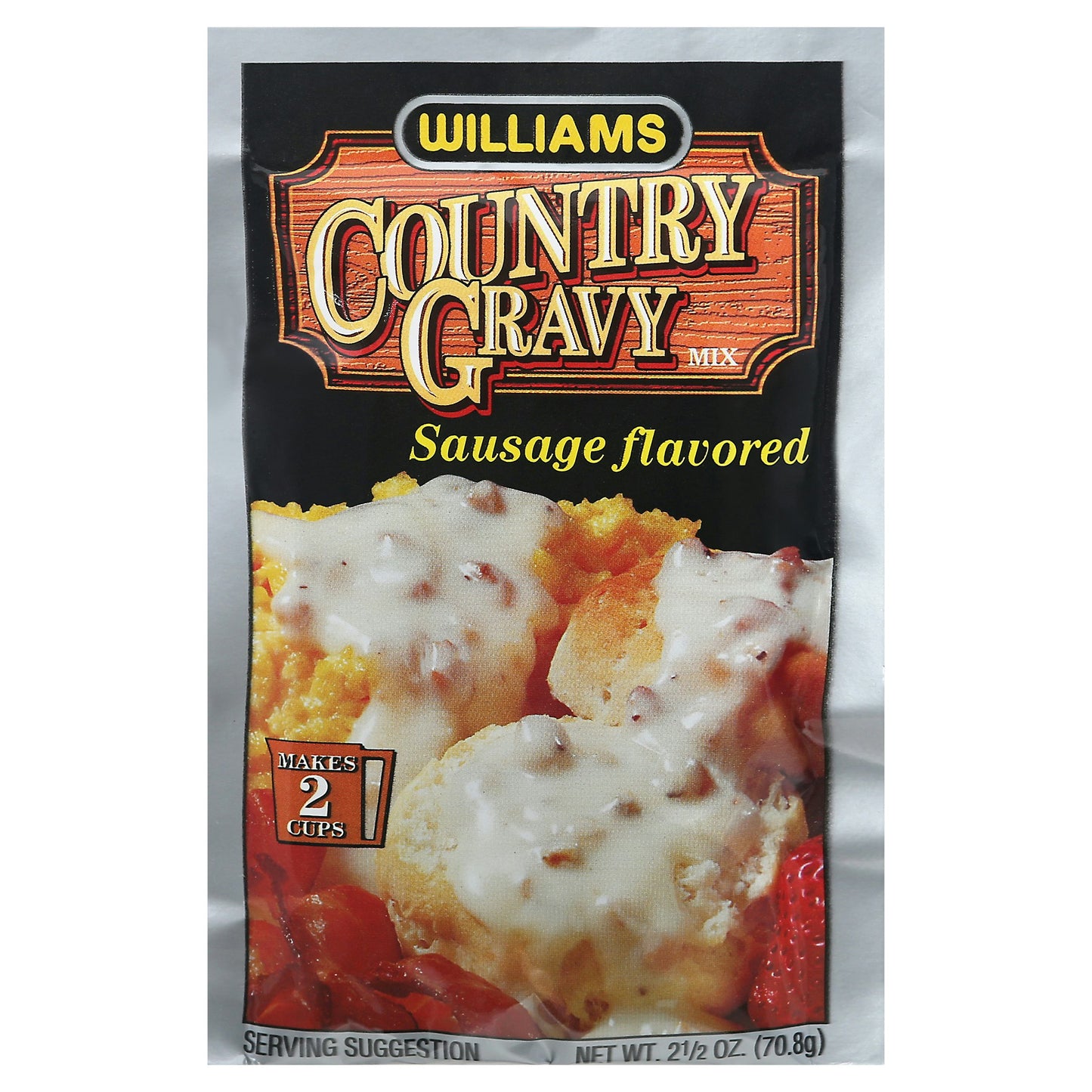 Williams Country Gravy - Real Sausage - Case of 12 - 2.5 oz.