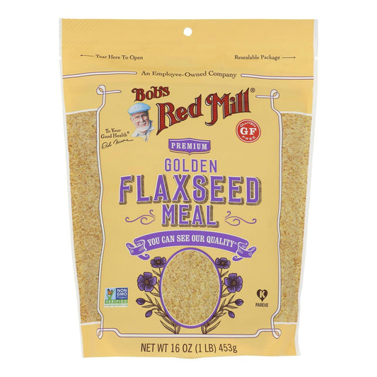 Bobs Red Flaxseed Meal Golden - 16 oz (Pack of 4)