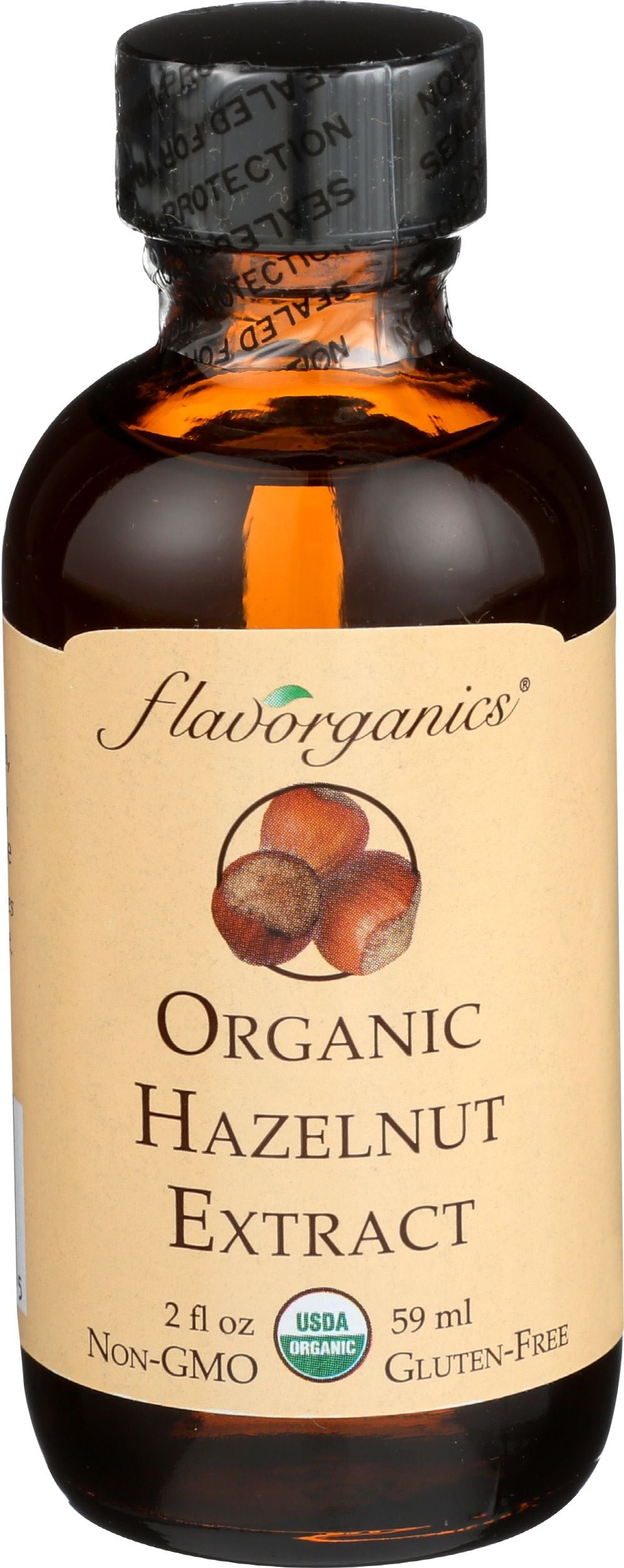 Flavorganics Organic Hazelnut Extract - 2 Ounce