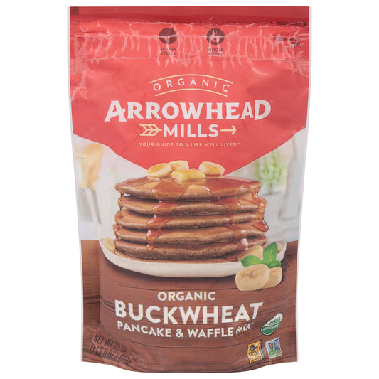 Arrowhead Mills Mix Pancake Buckwheat Organic 22 Oz (Pack Of 6)