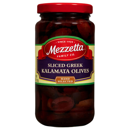 Mezzetta Olive Kalamata Sliced 5.75 oz (Pack Of 6)