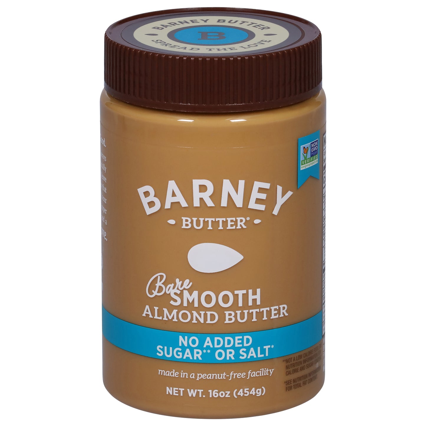 Barney Butter Nut Butter Bare Smooth 16 Oz (Pack Of 6)