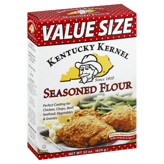 Kentucky Kernal Flour Seasoned 22 oz (Pack Of 6)