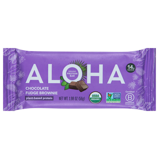 Aloha Bar Chocolate Fudge Brownie 1.9 oz (Pack Of 12)