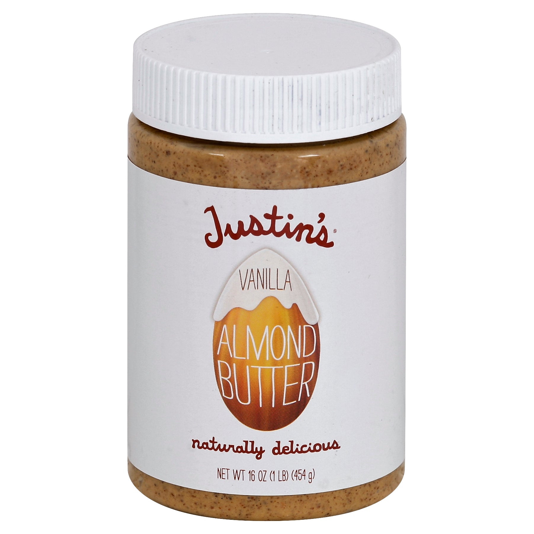 Justins Nut Butter Vanilla Almond 16 oz (Pack Of 6)