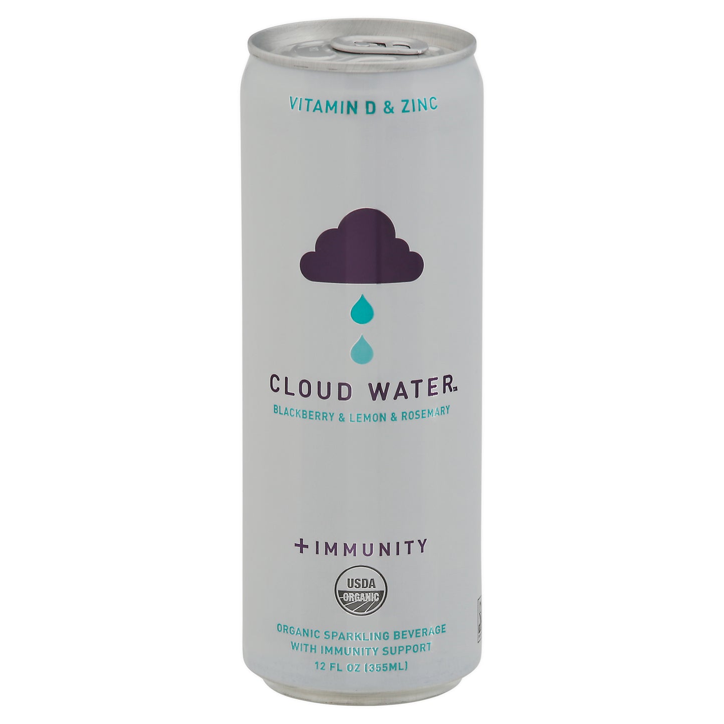 Cloud Water Immunity Water Sparkling Blackberry Lemon R 12 FO (Pack Of 12)