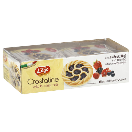 Gastone Lago Crostatine Wild Berry Tarts 8.47 oz (Pack Of 8)