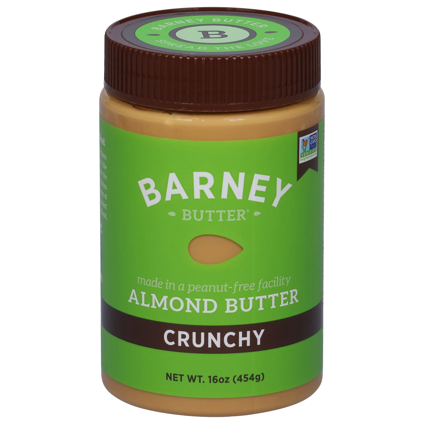 Barney Butter Nut Butter Almond Crunchy 16 oz (Pack Of 6)