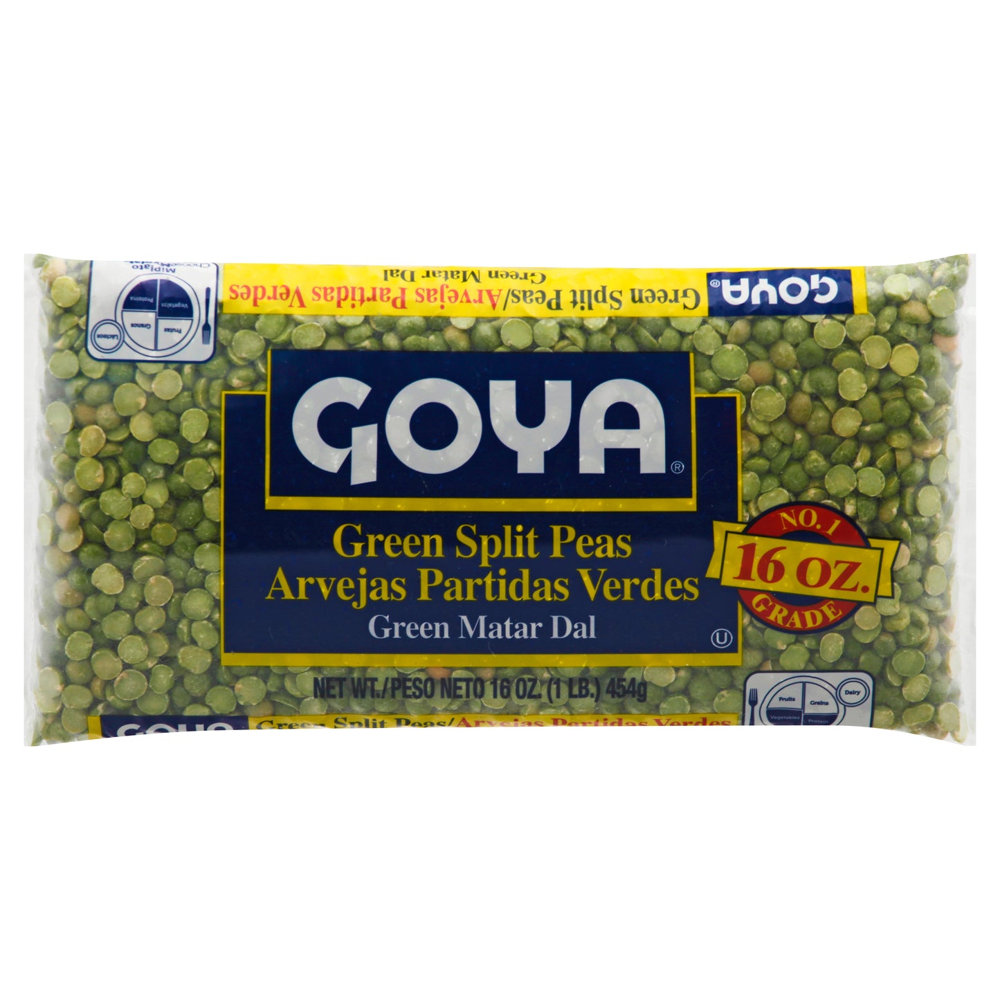 Goya Pea Split Green 16 oz (Pack Of 24)