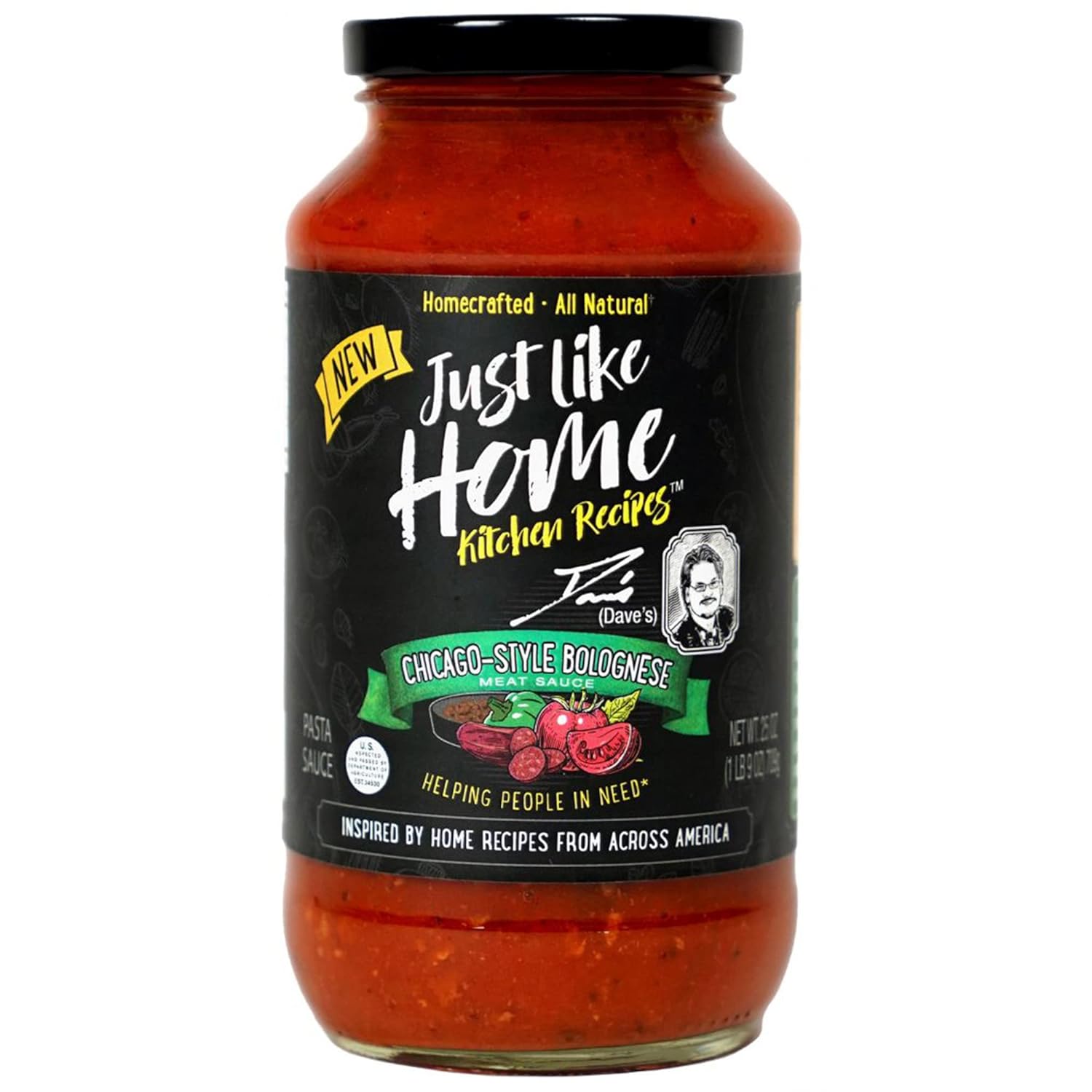 Just Like Home Sauce Bolognese Chi-Style 25 oz (Pack Of 6)